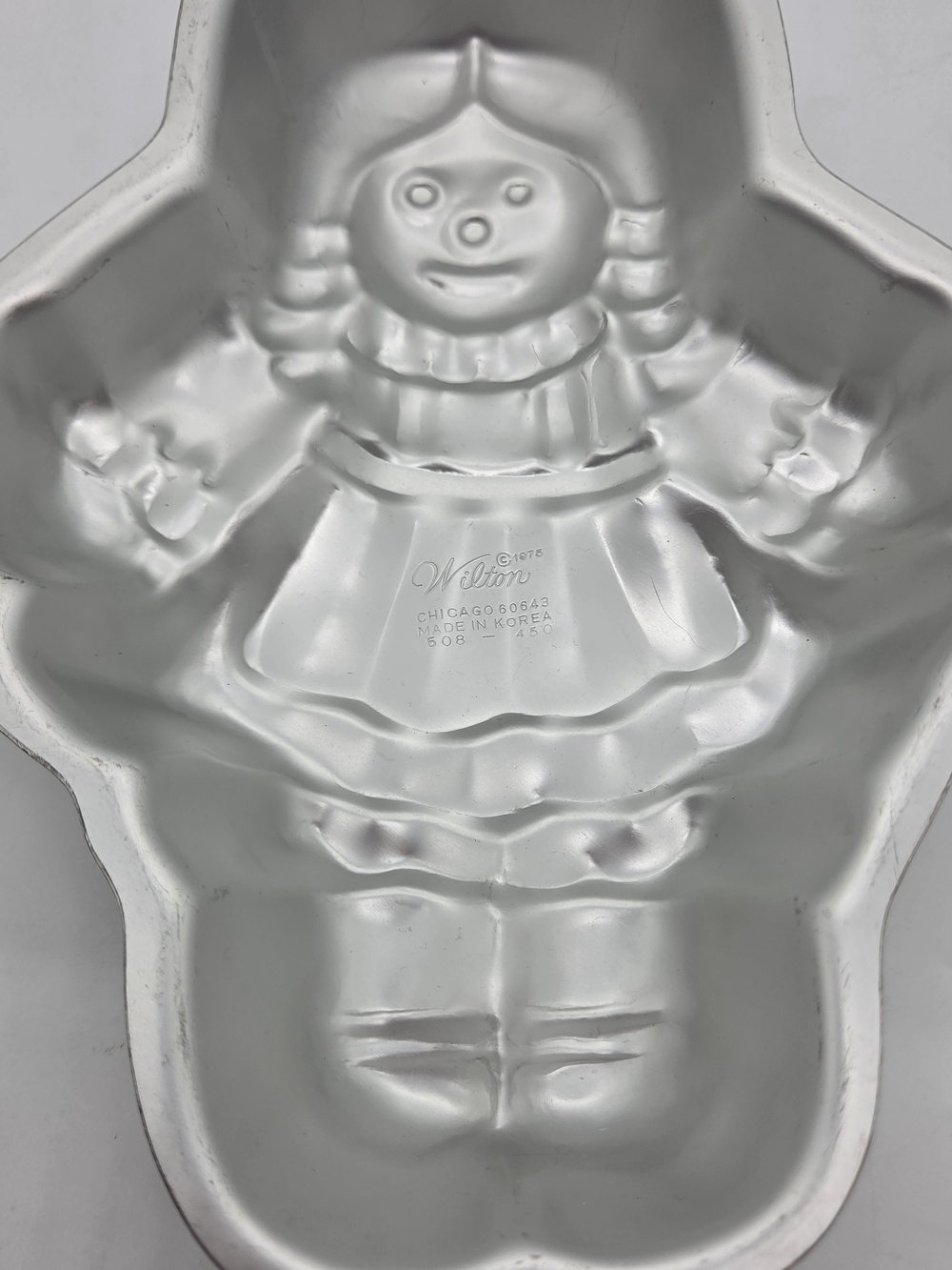 Wilton Silver Doll-Shaped Cake Mold
